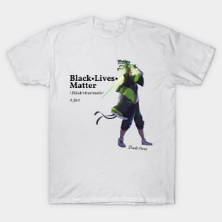 Black Lives Matter with Blank, the Android T-Shirt